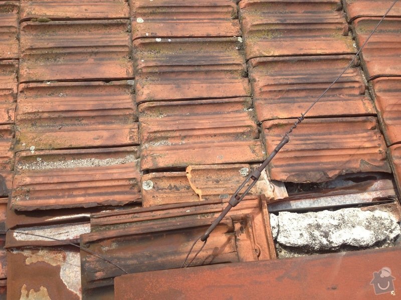 Havarijní oprava střechy: Strecha_Provaz._17_IMG_2101