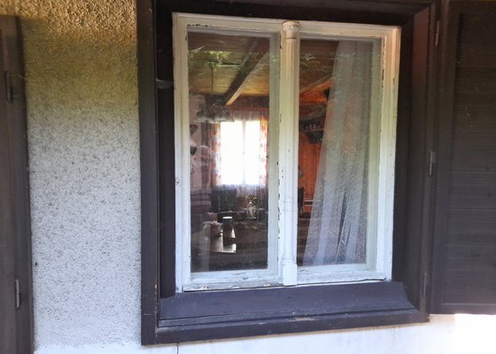 Renovace dřevěných dveří a okna