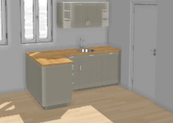 Montáž menší kuchyně IKEA a dalšího nábytku