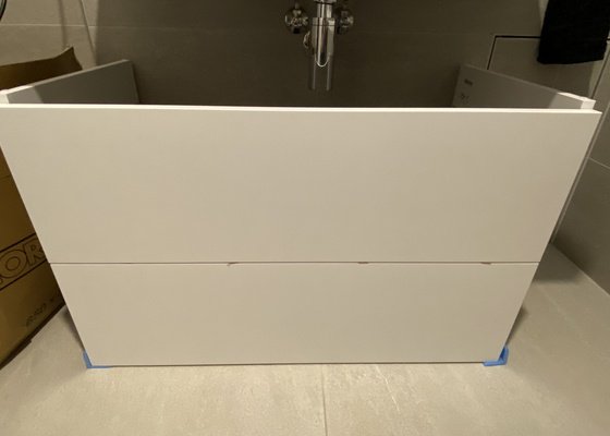 Koupelnová skříňka pod umyvadlo