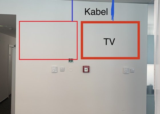 Instalace televize na stěnu