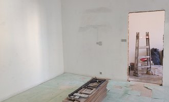 Vymalování kanceláře + tvorba popisovatelné zdi