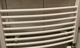 Výměna koupelnového radiátoru - stav před realizací