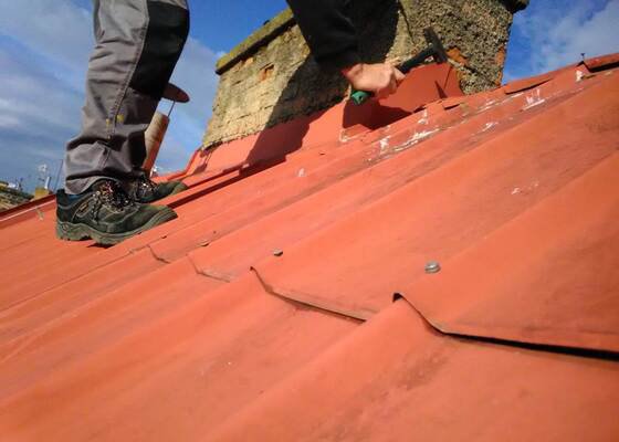 Revize střech a výškové práce