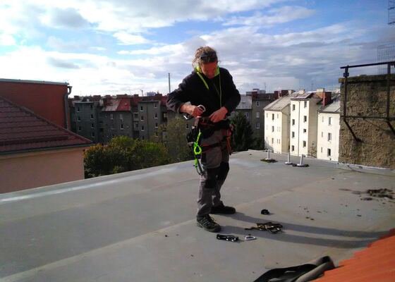 Revize střech a výškové práce