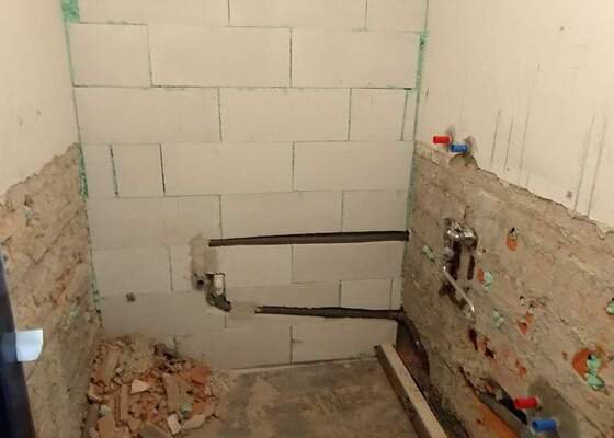 Rekonstrukce koupelna+záchod