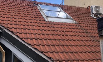 Mytí střešního okna - stav před realizací