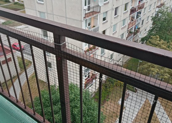 Zasíťování balkonu pro kočku