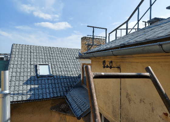 Havarijní oprava střechy