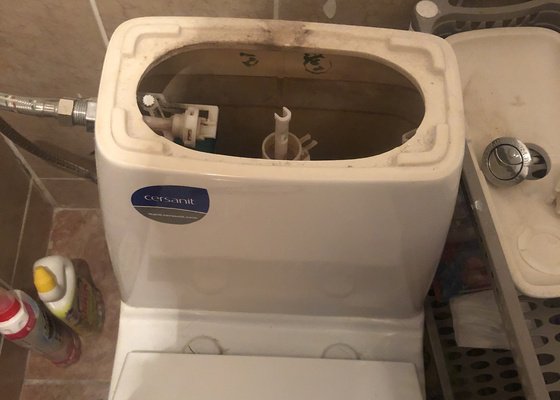 Netěsnící vypouštěcí ventil WC