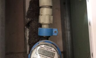 Výměna vstupních vodovodních ventilů do 2 bytů - stav před realizací