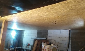 Tepelná izolace stropů a OSB záklop