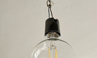 Montáž osvětlení v bytě - stav před realizací