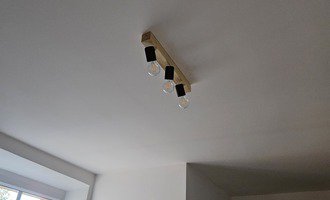 Montáž osvětlení v bytě