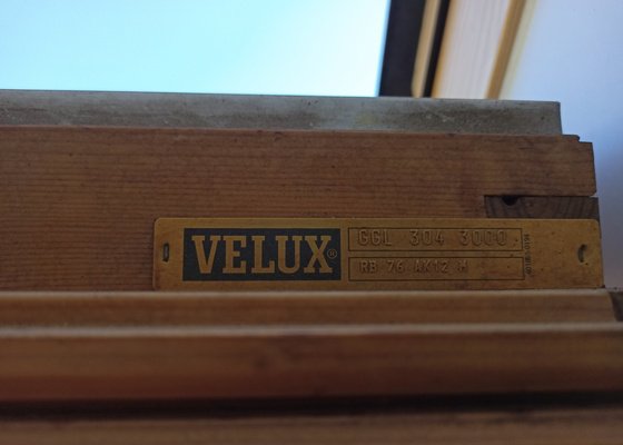 Výměna střešního okna Velux