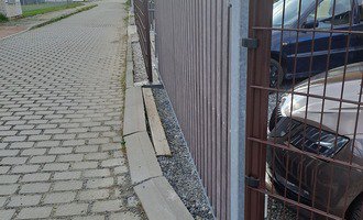 Oprava pojezdové brány a plotu