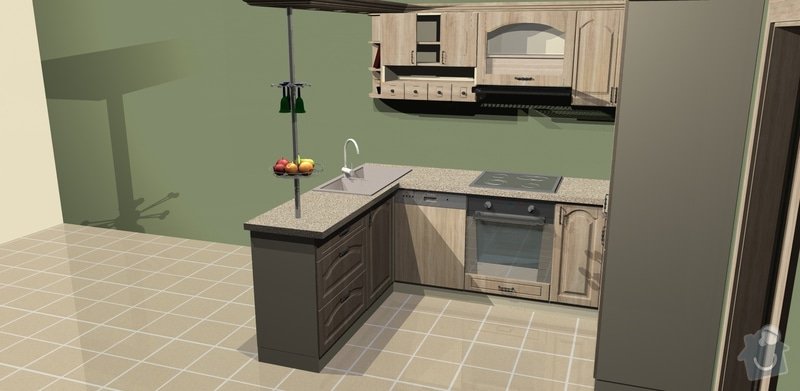 Výstavba kuchyně v bytě: 2