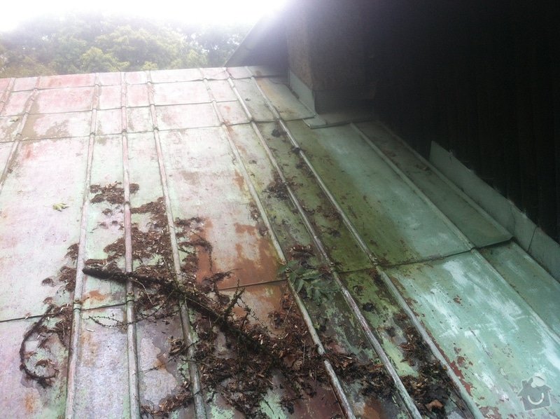 Nátěr plechové střechy (čištění, oprava): IMG_1532