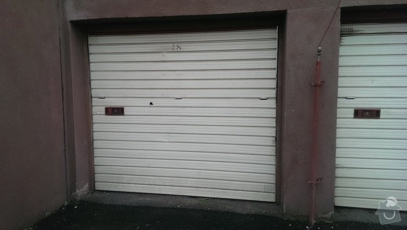 Vymena garazovych vrat za vrata Hörmann: Stavajici_vrata
