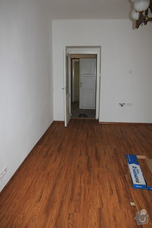 Vymena podlah, kompletni priprava rozvodu pro kuchyni, malovani: IMG_6883