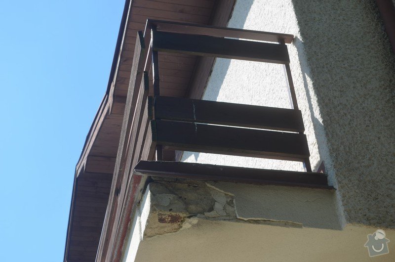 Kompletní opravu balkónu, štítu a související práce: Mzany_balkon_4