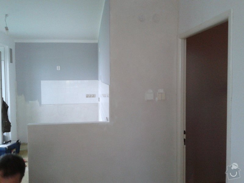 Rekonstrukční práce v bytě: 20140901_094638