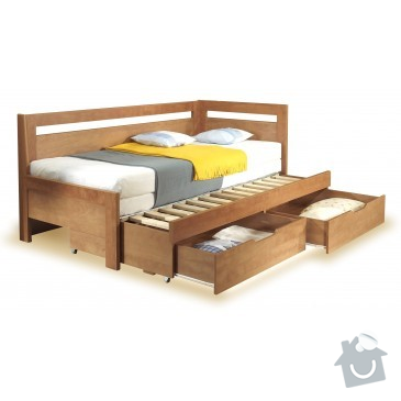 Výroba rozkládací postele s úložným prostorem: a