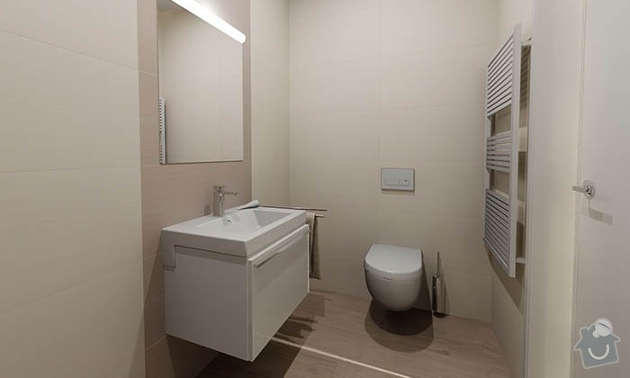 Dvě moderní koupelny v novostavbě RD - návrh: 10_moderni_koupelna_se_vzorem_2