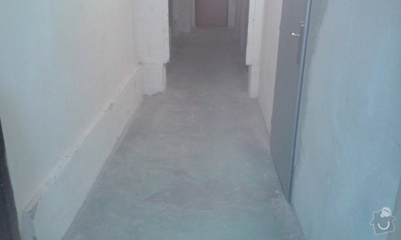Vyrovnání a natření betonové podlahy: 20141021_152918