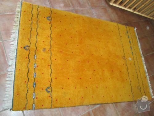 Vyčištění vlněného koberce: koberec
