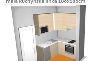 Montáž a instalace kuchyně IKEA včetně zapojení spotřebičů. - stav před realizací