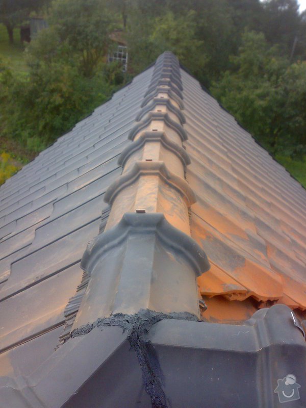 Dokončení střechy na RD: 22082014359