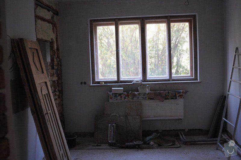 Renovace špaletových oken, vložení izolačních skel: 03