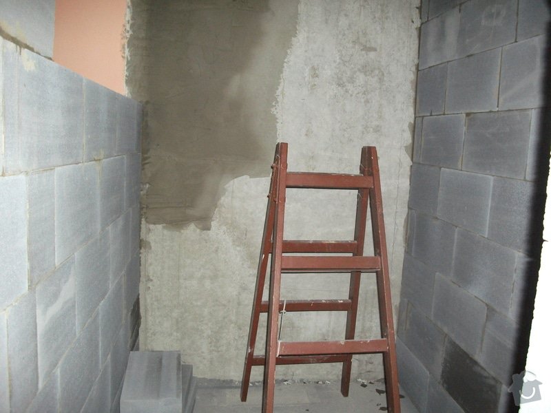 Celková rekonstrukce bytového jádra, obkladačské práce, sádrokartonářské práce, instalatérské práce: DSCF3684