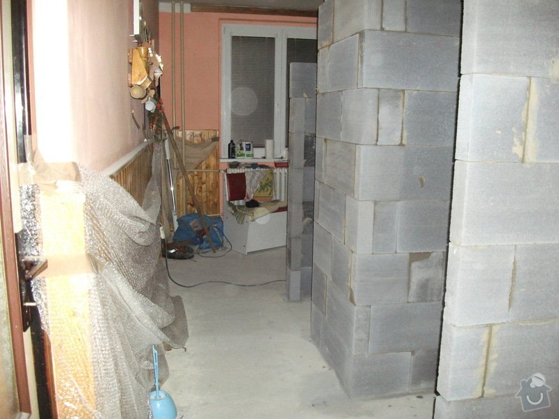 Celková rekonstrukce bytového jádra, obkladačské práce, sádrokartonářské práce, instalatérské práce: DSCF3686