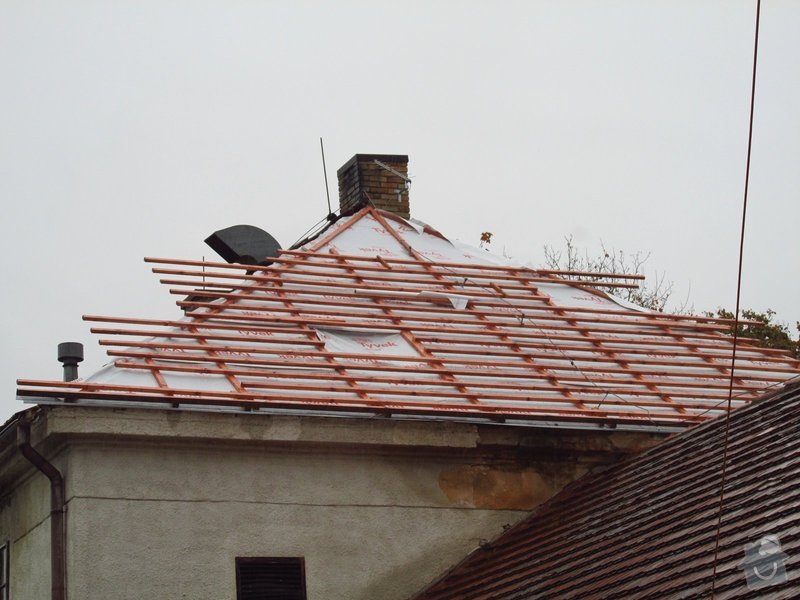 Nová střecha (materiál vlastní): IMGP2014-10-17_10-03-43