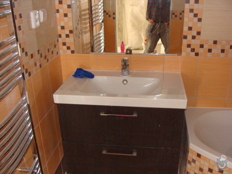 Rekonstrukce koupelny, elektroinstalace, : 033