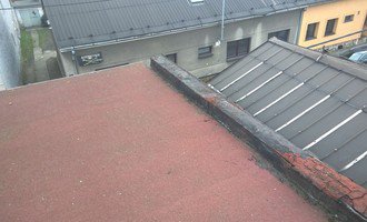 Kontrola a oprava strechy - stav před realizací