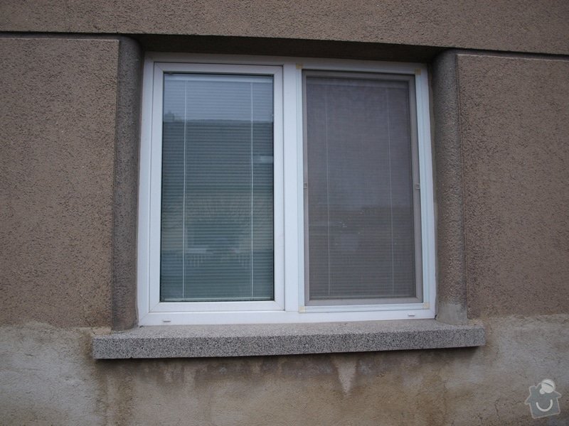 Výměna oken v RD v rekonstrukci: 02a