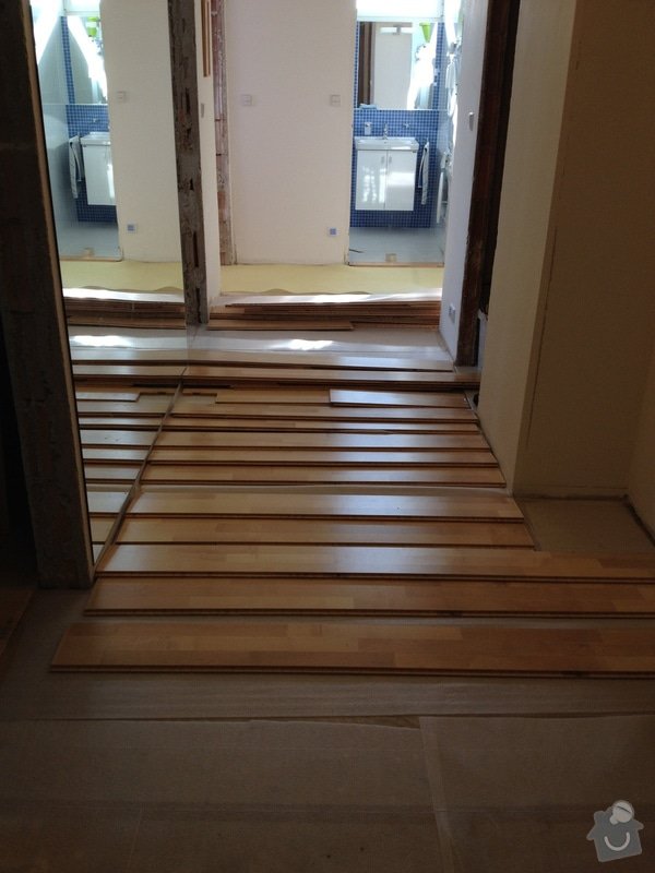 Oprava dřevěné plovoucí podlahy: 117