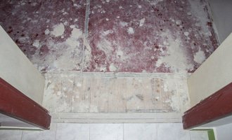 Renovace prkenné podlahy 11,5m2 - broušení+lakování - stav před realizací