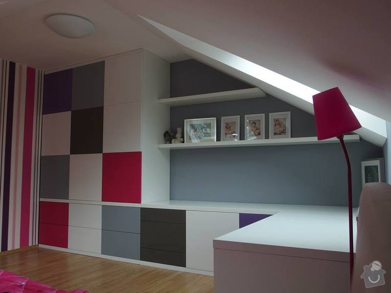 Dětský pokoj podle návrhu architekta: NeatWood_pokoj_lak_polomat_03