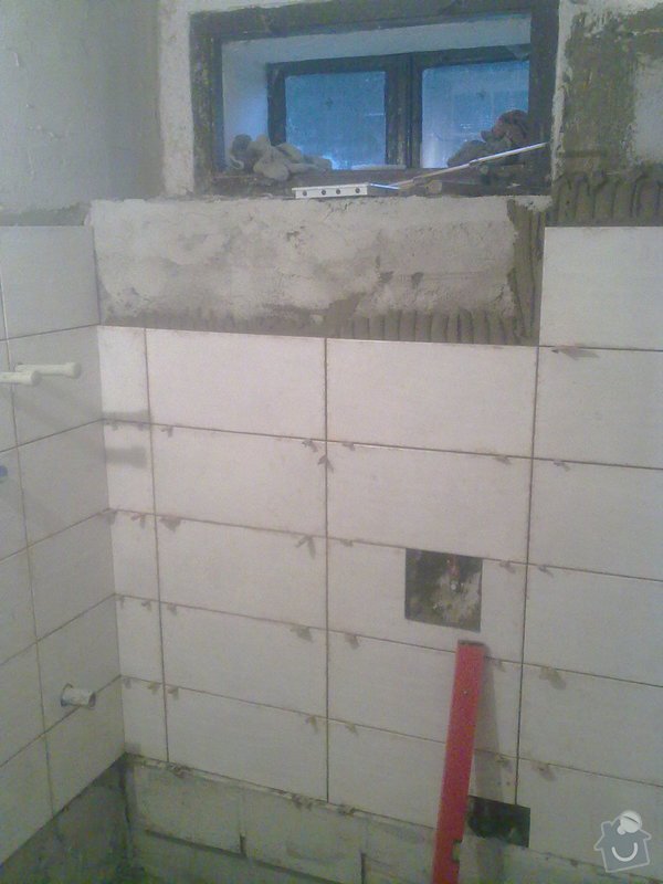 Rekonstrukce koupelny v chalupě: podzim_2014_prace_062