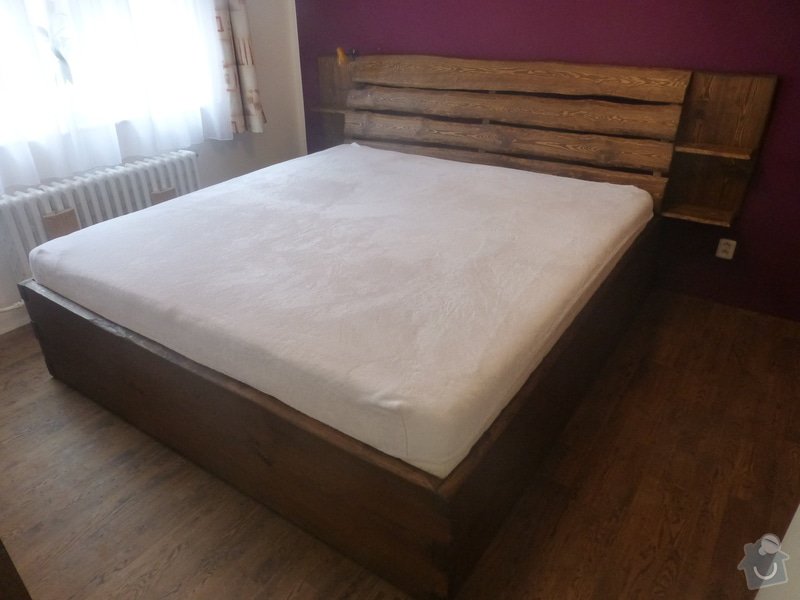 Manželská postel z masivu: P1060795