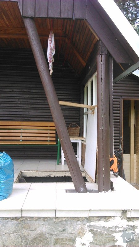 Oprava verandy na chatě: DSC_0146