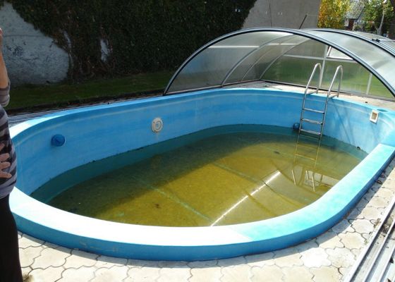 Instalace bazénové fólie