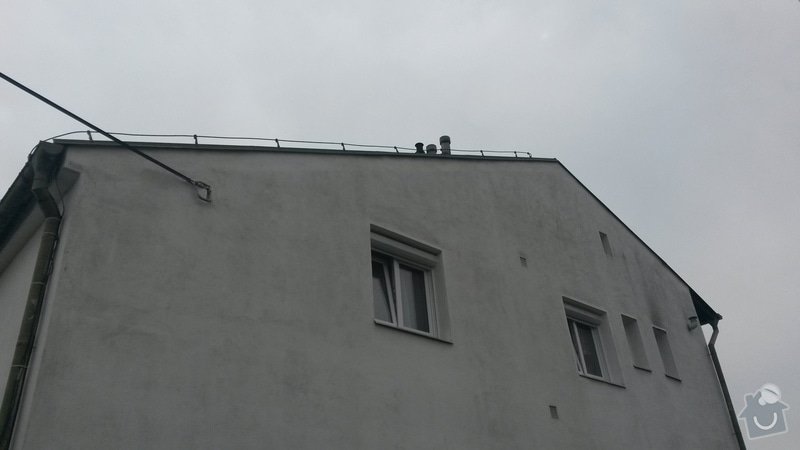 Rekonstrukce střechy RD Rokycany: 20150506_154440