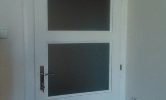 2 interiérové kazetové dveře