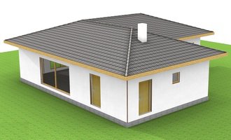 Dodání a montáž dřevěné konstrukce rodinného domu