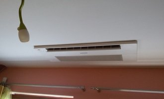 Zhotovení klimatizace Samsung pro podkroví domu
